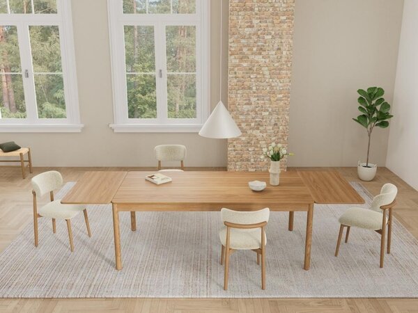 Set 2 piese Extensii masa Atlantic, Natural, 1.8x50x100 cm