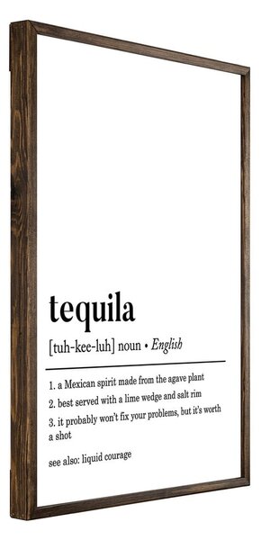 Плакат 50x70 cm Tequila - Wallity