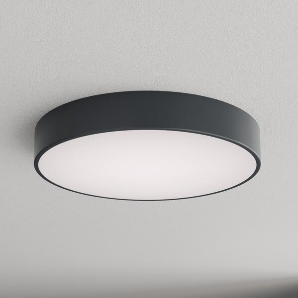 Brilagi - За баня. Таванно осветително тяло CLARE 4xE27/24W/230V Ø 50 см антрацит IP54