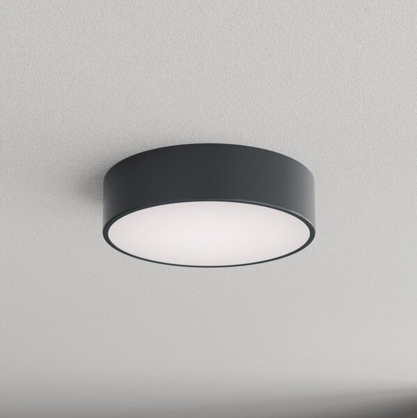 Brilagi - Баня. таванно осветително тяло CLARE 2xE27/24W/230V Ø 30 см антрацит IP54