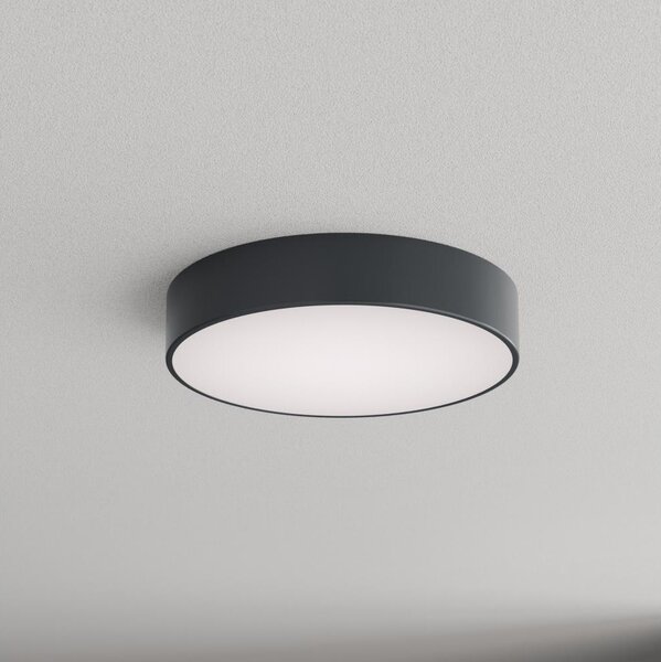 Brilagi - Таванно осветително тяло за баня CLARE 3xE27/24W/230V Ø 40 см антрацит IP54