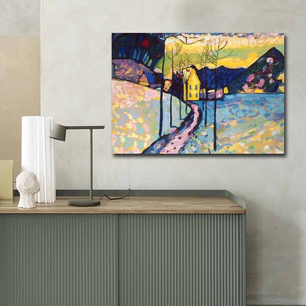 Живопис - репродукция 100x70 cm Wassily Kandinsky - Wallity