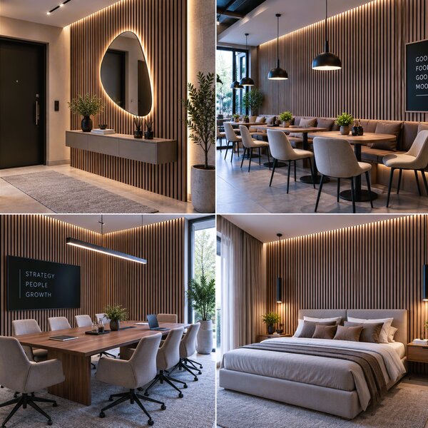 Акустичен панел Сафира 270х60см