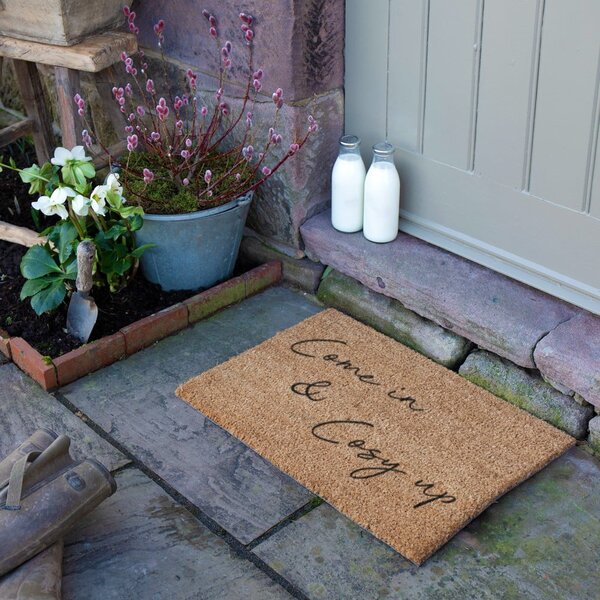 Изтривалка от кокосови влакна 40x60 cm Come In & Cosy Up – Artsy Doormats