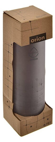 Сива стъклена бутилка 750 ml Mřížka - Orion