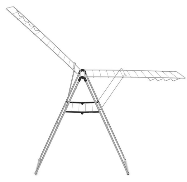 Сушилник за дрехи Brabantia Hangon 1004169, 25 м, 8 закачалки, Регулируем, Заключване за деца, Инокс
