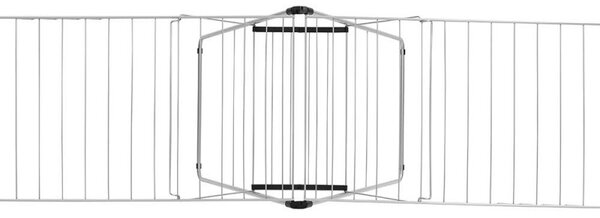 Сушилник за дрехи Brabantia Hangon 1004169, 25 м, 8 закачалки, Регулируем, Заключване за деца, Инокс