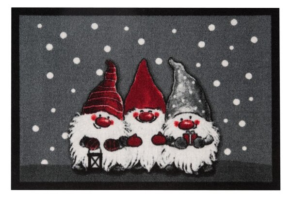 Изтривалка за врата Cristmas Dwarfes, 40 x 60 cm Christmas Dwarfes - Hanse Home