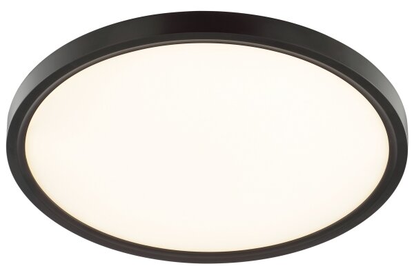 Brilliant - LED плафон GALO с сензор, 26W/230V, 3000K, Ø 40 см, черно