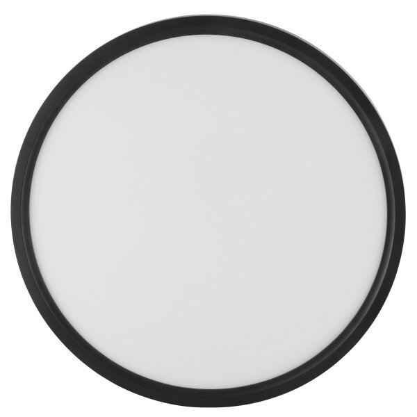 Brilliant - LED плафон GALO с сензор, 26W/230V, 3000K, Ø 40 см, черно
