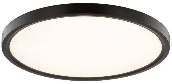 Brilliant - LED плафон GALO с сензор, 26W/230V, 3000K, Ø 40 см, черно