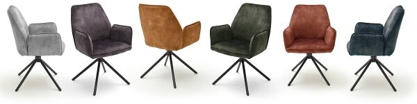 Трапезен стол NEXORO, 1 бр., сив
