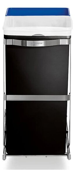 Пластмасов контейнер за отпадъци 35 л Dual - simplehuman