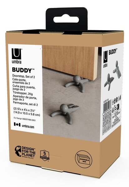 Ограничители за врати в комплект от 2 броя Buddy - Umbra
