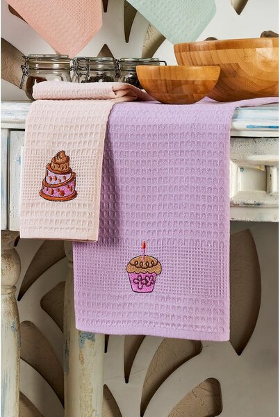 Памучни кърпи за съдове в комплект от 6 бр. 40x60 cm Cake – Foutastic