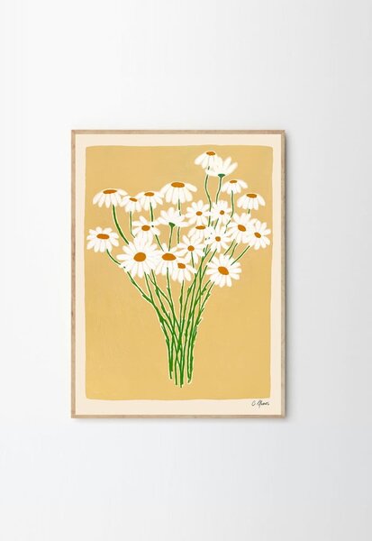 Постер 30x40 cm Daisies – Carla Llanos – The Poster Club