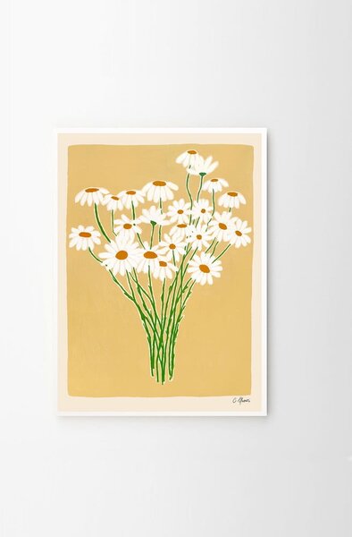 Постер 30x40 cm Daisies – Carla Llanos – The Poster Club