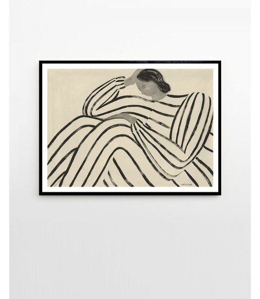 Постер 70x50 cm Waiting – Sofia Lind – The Poster Club