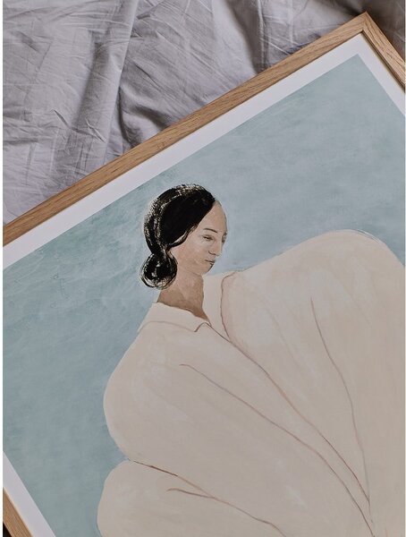 Постер 50x50 cm Meet Me At Jaurés – Sofia Lind – The Poster Club