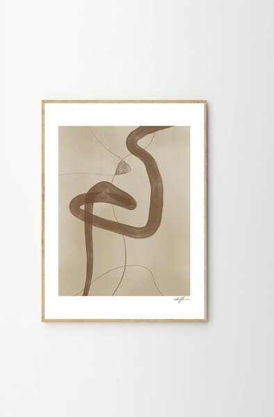 Постер 70x100 cm Two ways – Anna Johansson – The Poster Club