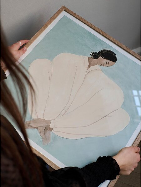 Постер 50x50 cm Meet Me At Jaurés – Sofia Lind – The Poster Club