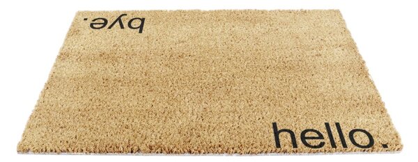 Изтривалка от кокосови влакна 40x60 cm Hello, Bye – Artsy Doormats