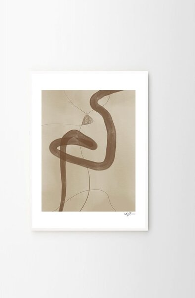 Постер 70x100 cm Two ways – Anna Johansson – The Poster Club