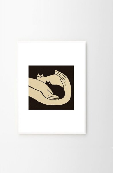 Постер 30x40 cm Kittens – Enikő Katalin Eged – The Poster Club