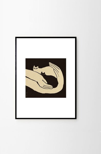 Постер 30x40 cm Kittens – Enikő Katalin Eged – The Poster Club