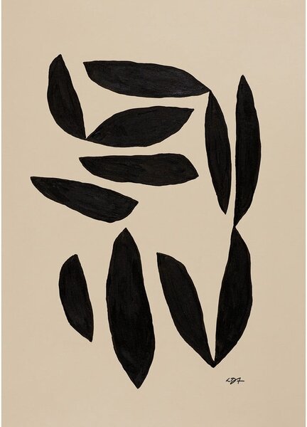 Постер 50x70 cm In The Fall – Leise Dich Abrahamsen – The Poster Club