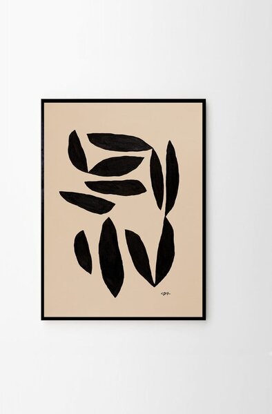 Постер 50x70 cm In The Fall – Leise Dich Abrahamsen – The Poster Club