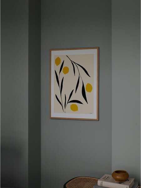 Постер 30x40 cm Lemon – Anna Mörner – The Poster Club