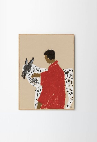 Постер 30x40 cm Spotted Horse – Isabelle Vandeplassche – The Poster Club