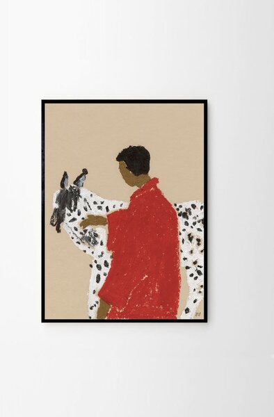 Постер 30x40 cm Spotted Horse – Isabelle Vandeplassche – The Poster Club