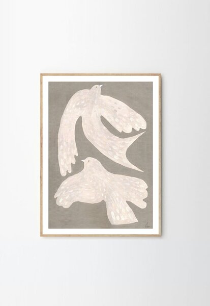 Постер 30x40 cm Two Birds – Clara Schicketanz – The Poster Club