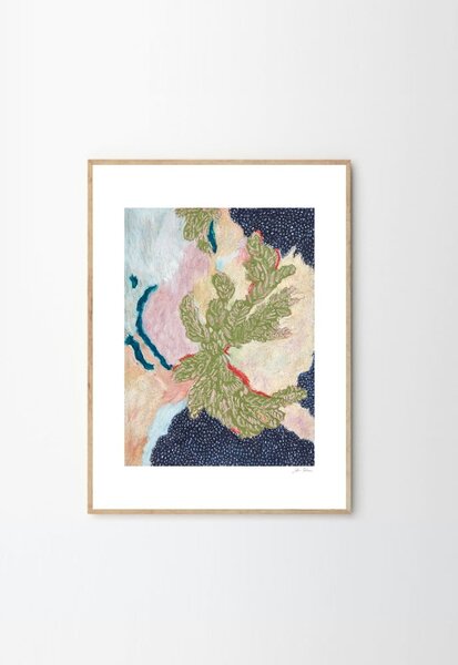 Постер 50x70 cm Little Green – Sofie Rebecca Iversen – The Poster Club