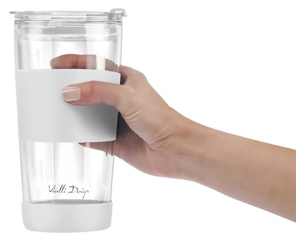 Бяла термочаша 600 ml Fuori – Vialli Design