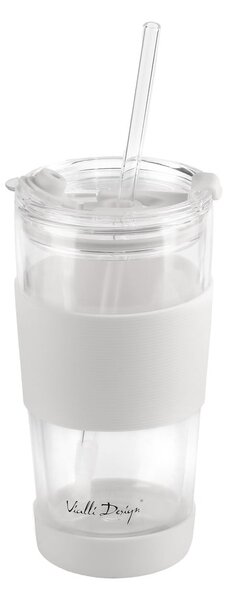 Бяла термочаша 600 ml Fuori – Vialli Design