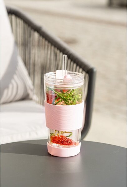 Розова термочаша 600 ml Fuori – Vialli Design