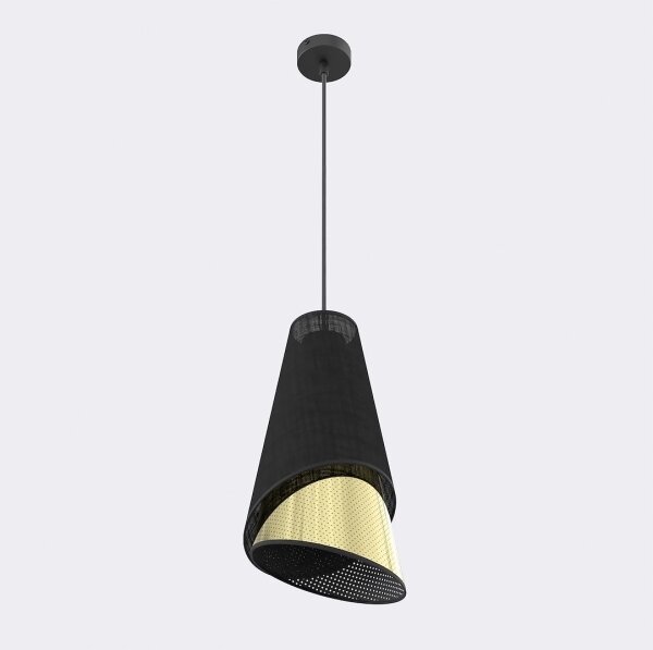 Пендел на шнур MODA 1xE27/15W/230V, черно/златисто