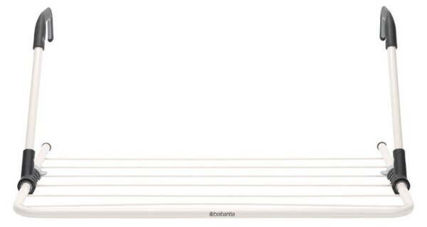 Простор за окачване Brabantia 90300177, 4.5 м, За стени до 11 см, Сгъваеми рамена, Бял