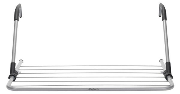 Простор за окачване Brabantia 90300178, 4.5 м, За стени до 11 см, Сгъваеми рамена, Инокс