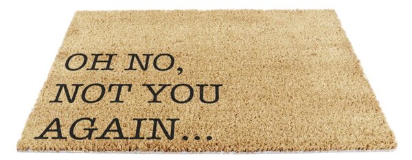 Изтривалка от кокосови влакна 40x60 cm Oh No Not You Again – Artsy Doormats