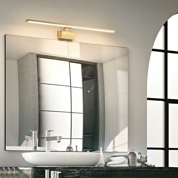 Ideal Lux - LED Лампа за картина ALMA LED/18W/230V 81 см CRI 90 златист