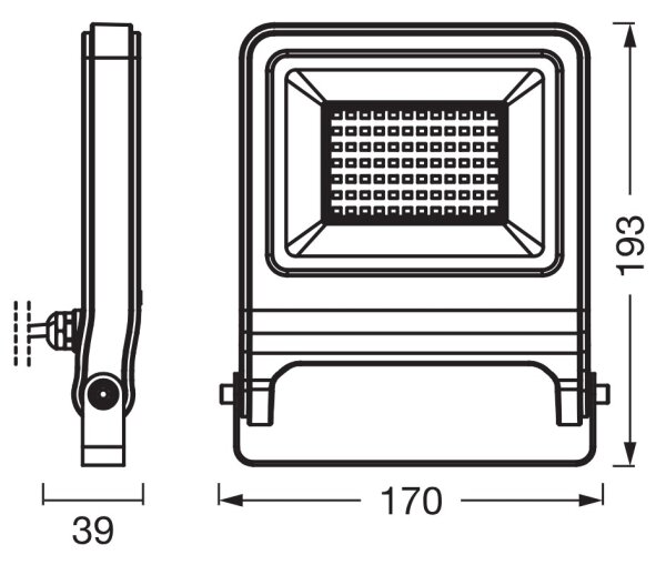 Osram - LED прожектор ENDURA LED/50W/230V 3000K IP65