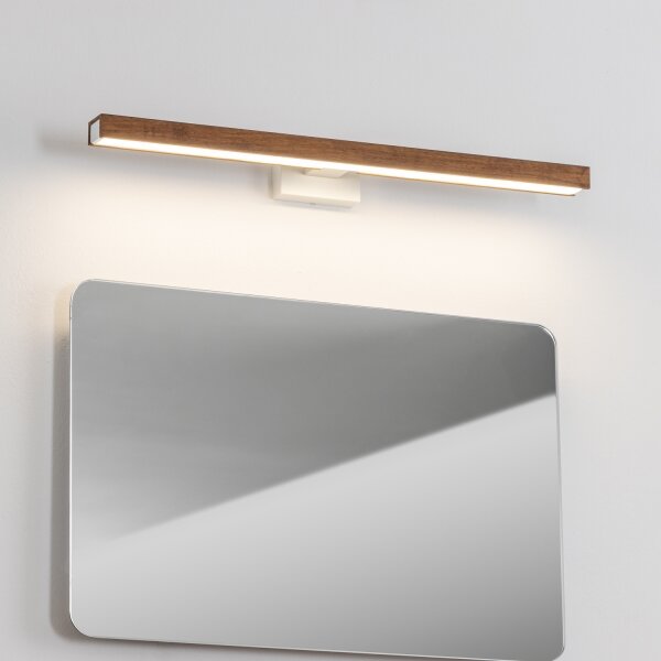 Brilagi-LED Лампа за огледало в баня WOODY MIRROR LED/12W/230V IP44 дъб/бял
