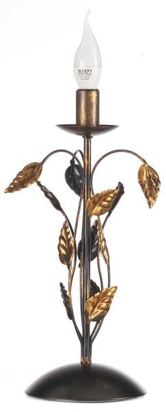 ONLI - Настолна лампа COLLANA 1xE14/6W/230V 40 см бронзов