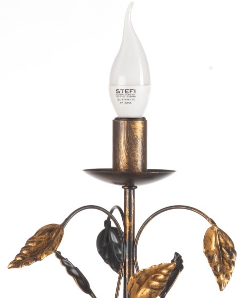 ONLI - Настолна лампа COLLANA 1xE14/6W/230V 40 см бронзов