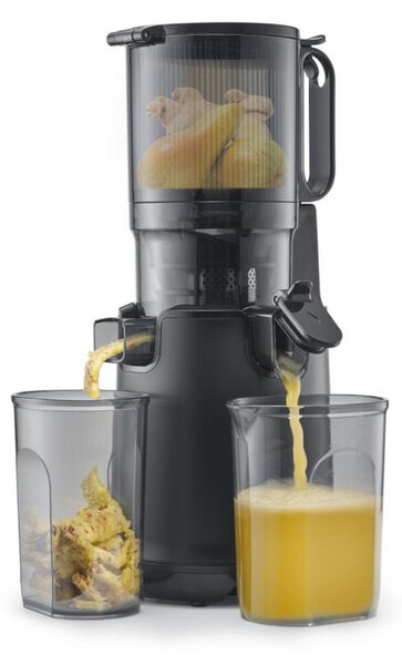 Бавна сокоизтисквачка Caso Juice Fit Pro, 250W, 1 л, 40 об/мин, Safety Stop, Тиха работа, Черен мат