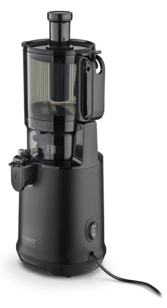 Бавна сокоизтисквачка Caso Juice Fit Pro, 250W, 1 л, 40 об/мин, Safety Stop, Тиха работа, Черен мат